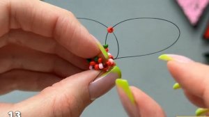 Урок по изготовлению фруктов из бисера.