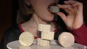 Изделия из мел и глины. Асмр хруст.