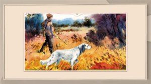 "Четвероногий друг с чёрным ухом"