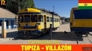 🚂 SmartTV FHD ➤ Маршрут: Туписа-Вильясон (Оруро-Вильясон), Железнодорожные Анды, Боливия!! 🚂