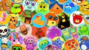 Многопользовательская охота за секретными наклейками/прохождение игрового процесса Супер Медведя!