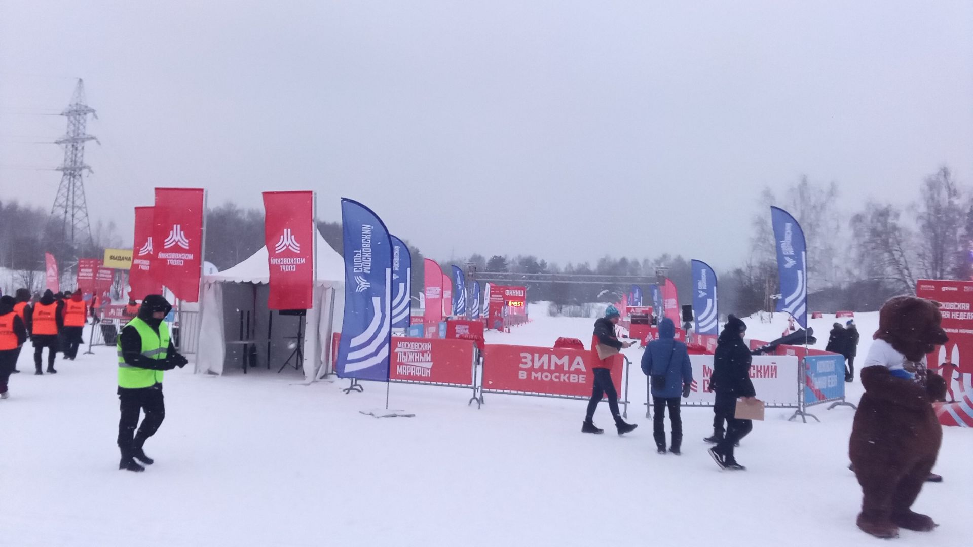 Битца-Поляны. 25 км круг.