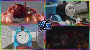 Мутант Поезд Монстр против Дружелюбного Паровозика и Темного Зверя — Тайлс Хоп Битва