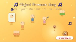 Object Pronouns Best Song For Kids