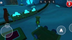 как попасть в нору кротов в зимнем ибеоме в Super Bear Adventure