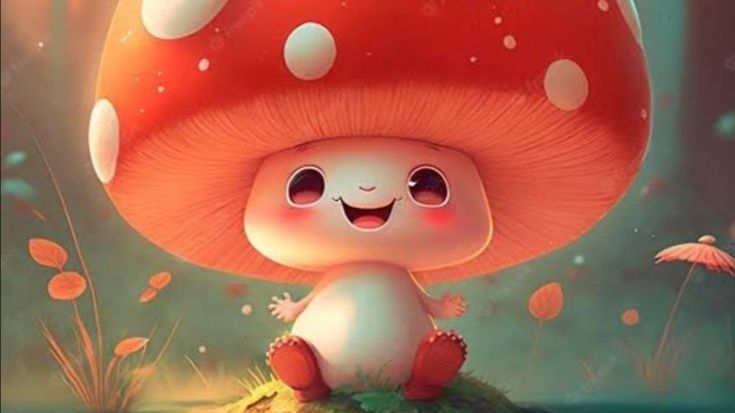 Мультяшный Гриб Урок 2. Blender 5.0  для начинающих в прямом эфире _ Простые уроки по моделированию