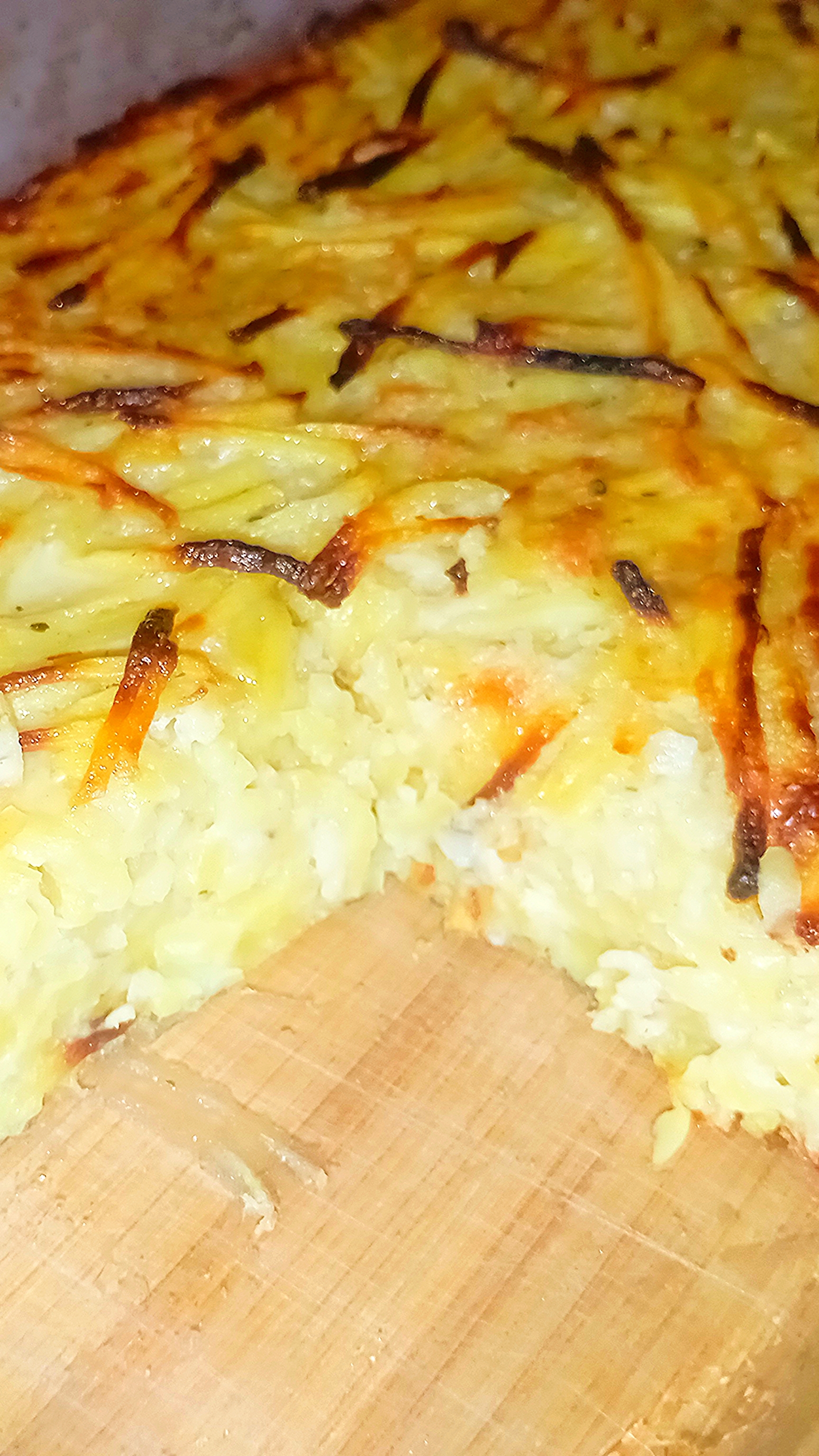 Картофельный кугель#еда#кулинария#рецепты#вкусно#готовимдома