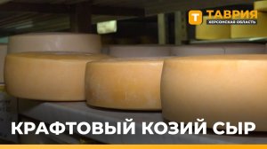 В Каховском округе запустили производство крафтового козьего сыра