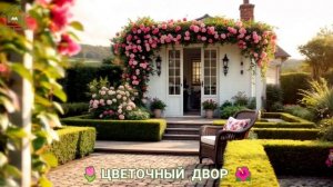 Дворы и дачи с роскошными цветами 🌹 сплошное вдохновение для души (2)