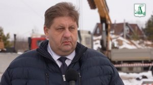 Готовность нового водозабора в микрорайоне Сибирская Долина составляет 67%