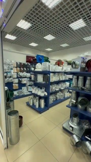 Торговые стеллажи - Проект (Сургут)