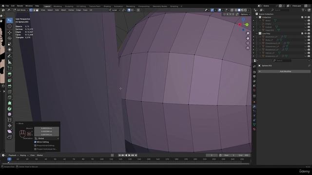 Cyborg Hard Surface Character Creation In Blender (6) 1 - Eye And Nose Cavities