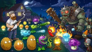 Зомби против растений-2 Plants vs Zombies PvZ Растения против Зомби ПвЗ-2