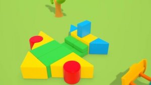 Песенки для малышей про цветные автокраны, бульдозер и животных с Грузовичком Левой