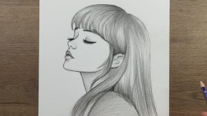 Как шаг за шагом нарисовать портрет красивой девушки карандашом