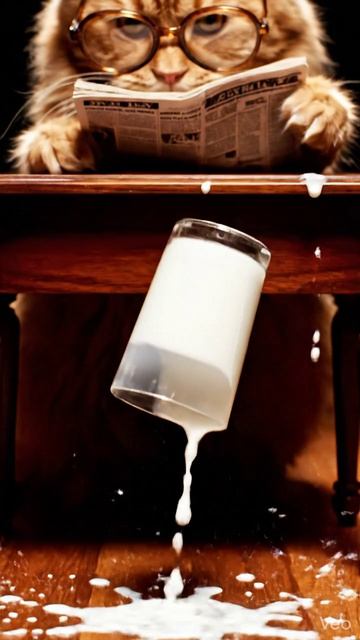 Кот решил стать бизнесменом... 😹 (Смотри, что вышло!)