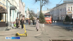 Весна набирает скорость: на улицы Ярославля возвращаются электросамокаты