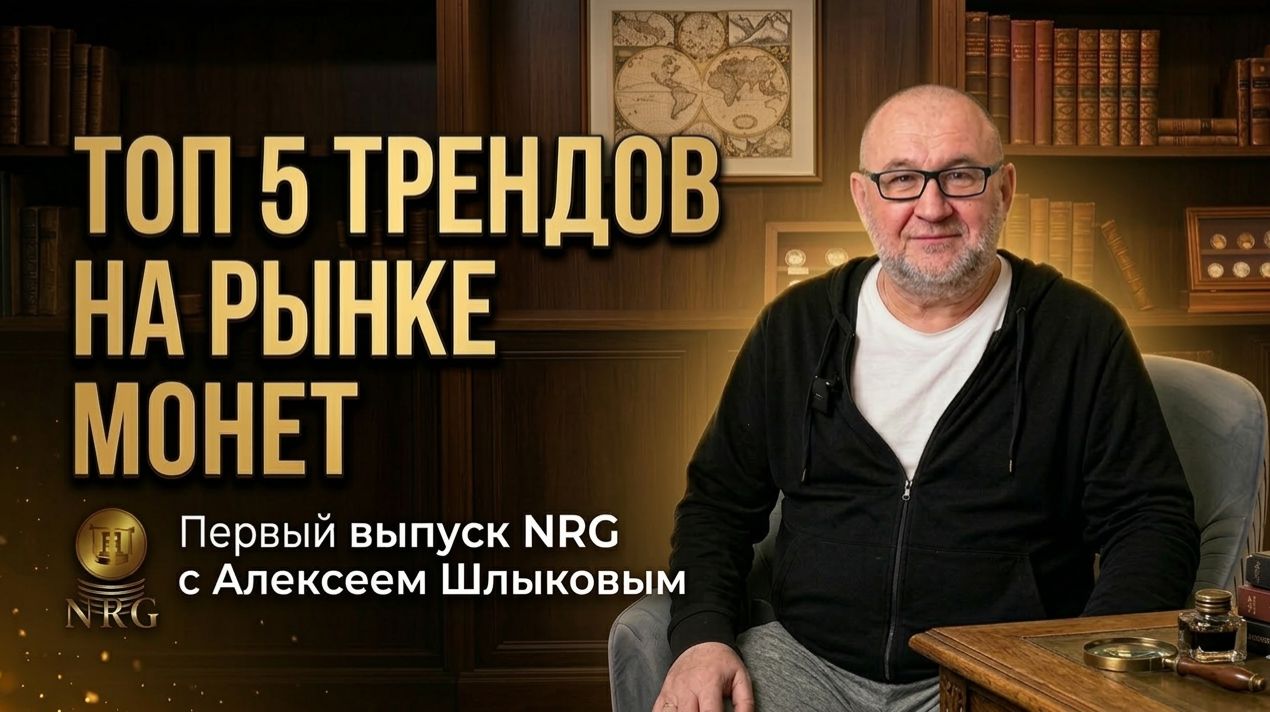 ТОП-5 ТРЕНДОВ НА РЫНКЕ МОНЕТ | Что собирают нумизматы сегодня? | Первый выпуск NRG.