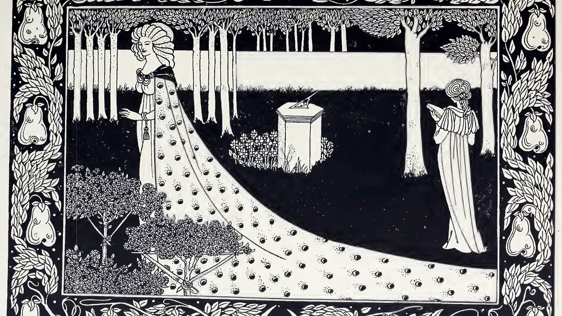 Aubrey Beardsley (1872-1898). Blanc Et Noir. Часть третья: ранние работы художника