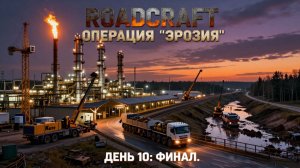 RoadCraft | Операция «Эрозия». День 10: Завод, дороги, три факела. Финал