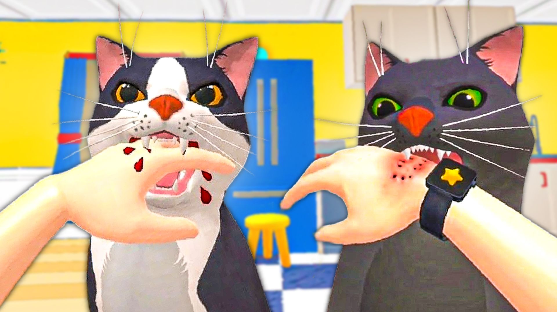 ЭТИ НЕПОСЛУШНЫЕ КОТЫ ХОТЯТ СЪЕСТЬ МЕНЯ В МОЕМ КАФЕ 🐈 в Cat Cafe VR