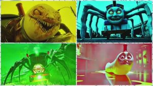 БИТВА ПАРОВОЗОВ-МОНСТРОВ! 🚂🔥 ЧУ-ЧУ ЧАРЛЬЗ ПРОТИВ ТОМАСА ЭКЗЕ! Мультик Игры для детей 🏆