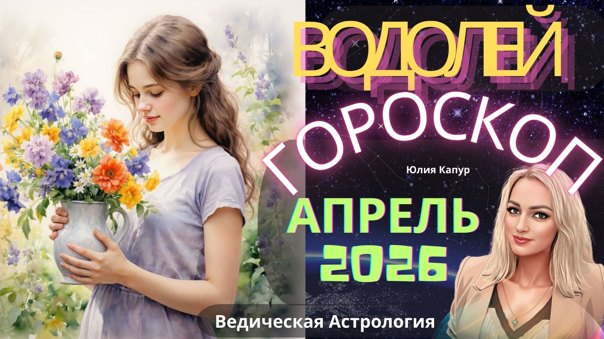 ♒Водолей - гороскоп на Апрель 2026 года. От Юлии Капур