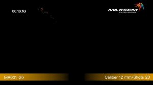 Римская свеча MR001 20   0,5 дюйма 13 мм  калибр   20 выстрелов