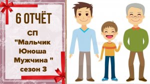 🧶 Вязальный СП "Мальчик, Юноша, Мужчина. Сезон 3" 👶🧑👨👴 6 отчёт 👀