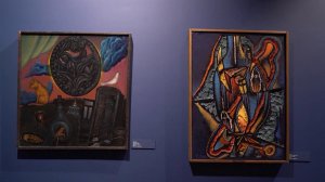 В Москве открылась выставка работ Владимира Волка по мотивам "Мастера и Маргариты".