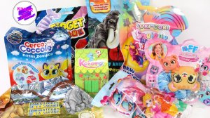 Микс разных серий сюрпризов Сбабам! Принцессы, хищники, антистресс и др.