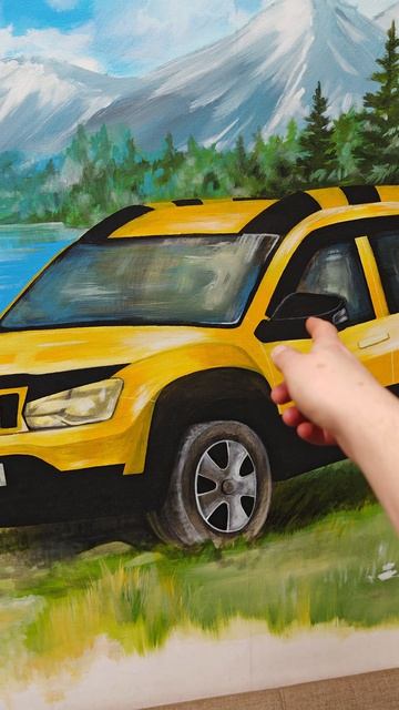 Картина Рено Дастер в БМ Сервисе в СПб