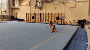 ЖП 1 юношеский разряд, Копина Антонина - Бюйюктузджу Эрика, МАУДО ДТДиМ, Комбинированное упражнение