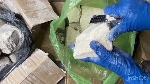 Распаковка, ура глина и мел с ДНР. Новинки.