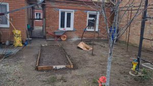 Посадки в огороде. Берег Азовского моря... Сом расширяется👍