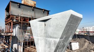 Продолжается строительство путепровода через ж/д пути