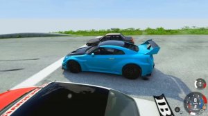 ОЛЕНЬ ПРОТИВ МАШИН! 99 НОЧЕЙ ВЫЖИВАНИЯ НА СПУСКЕ СМЕРТИ В BeamNG.drive