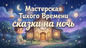 Сказки на ночь - Мастерская Тихого Времени | Сказка перед сном