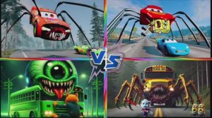 Молния Маккуин против Губки Боба: Битва Монстров — Музыкальная Игра Тайлс Хоп