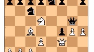 Первый русский гроссмейстер на 5 ходу отдает коня и гениально выигрывает