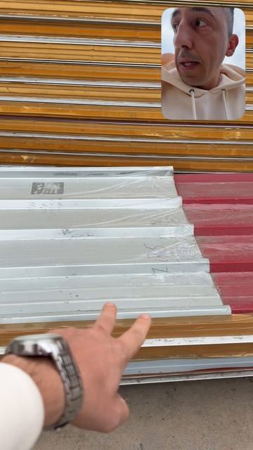 Кровельная сэндвич панель второго сорт с утеплителем ПИР! #сендвичпанели #сэндвичпанели