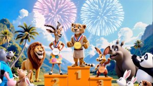 Мультфильм "Самый быстрый"! Братцы Панда и Капибара.