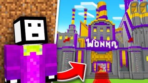 Я Построил Шоколадную Фабрику Вилли ВОНКИ в Майнкрафте!