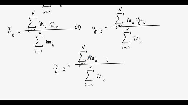 25. Центр масс системы материальных точек