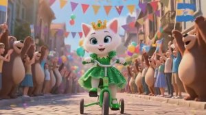 Мультик про милого котенка который пробует макияж💄 В первый раз 😻2 часть