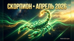 СКОРПИОН — Гороскоп апрель 2026: Подводные течения и магия делегирования