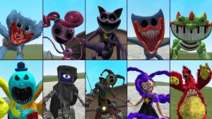 Выживание с персонажами поппи плэйтайм всех частей