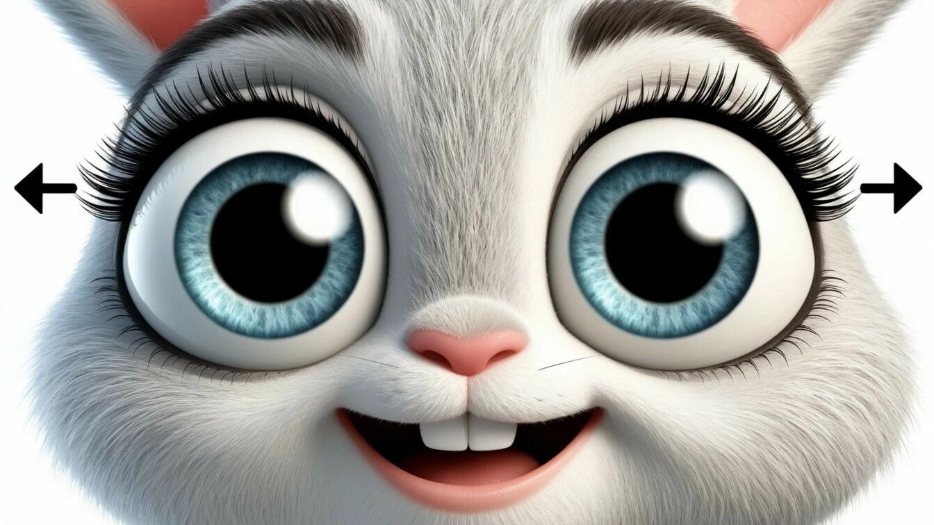 👉 👀⚡🐰  Упражнения для глаз детям. Мультфильм с песенкой Зайки