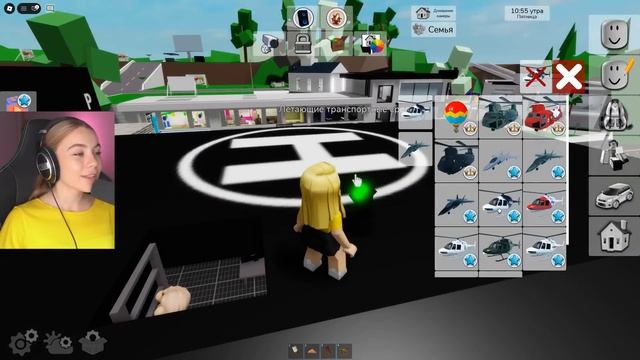 СТРОЮ БУНКЕР В НЕБЕ ЧТОБЫ ЗАЩИТИТЬ МАЛЫША АЛЁНУ ОТ ЛИЛИ В БРУКХЕЙВЕН в ROBLOX!