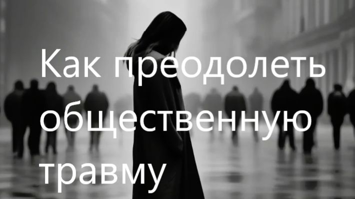 Что нам делать с общественной травмой